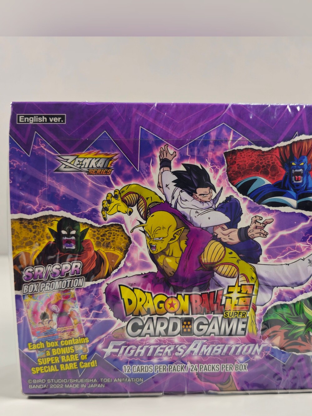 New and Sealed Dragon Ball Super - Zenkai Series: Fighter's Ambition Booster box